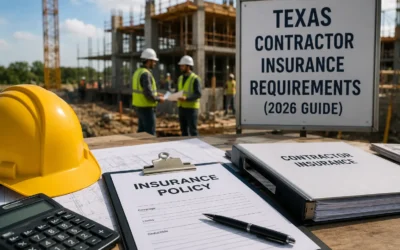 Texas Contractor Insurance Requirements (2026 Guide)